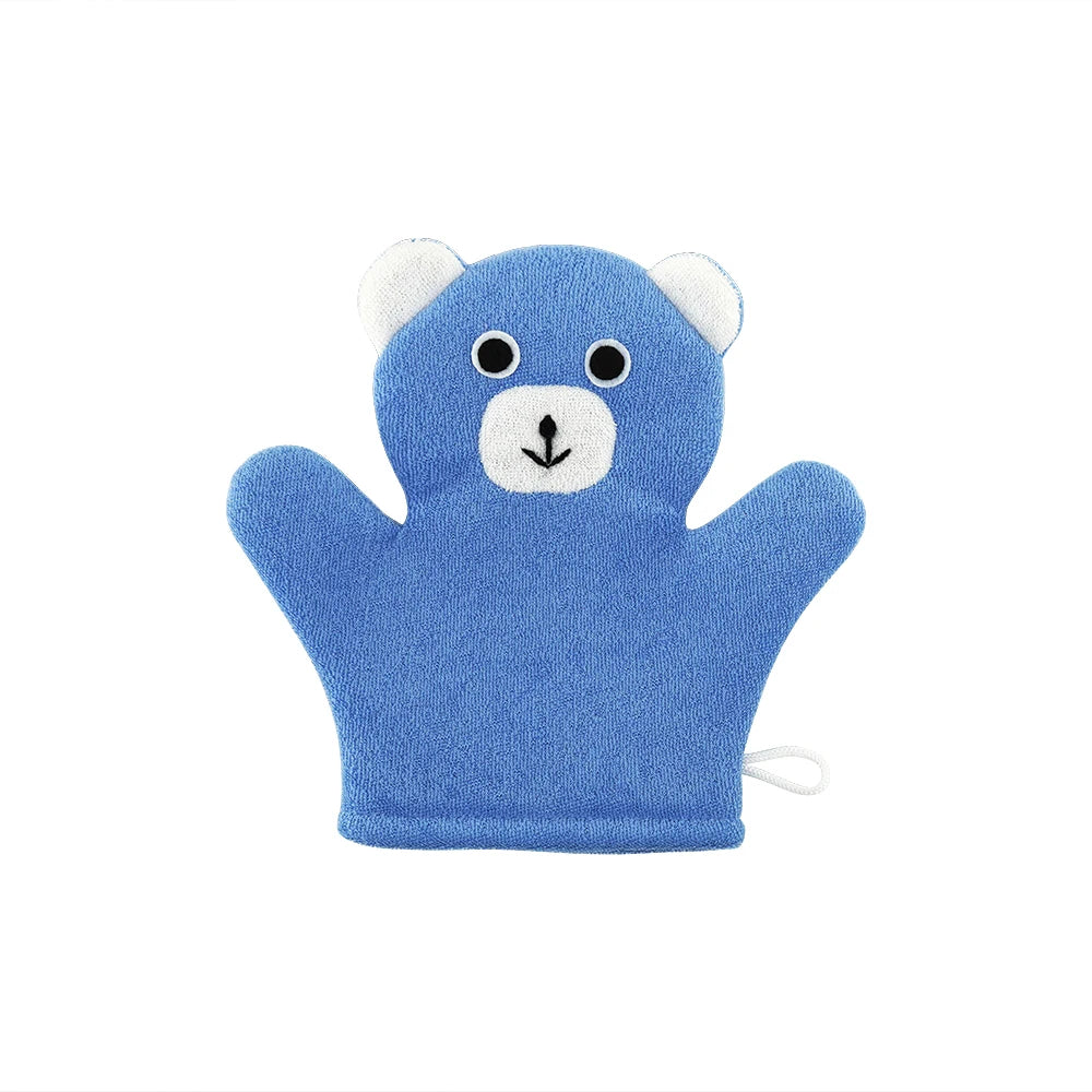 Gants de bain pour enfants à motifs de dessins animés : des moufles amusantes et divertissantes pour le bain
