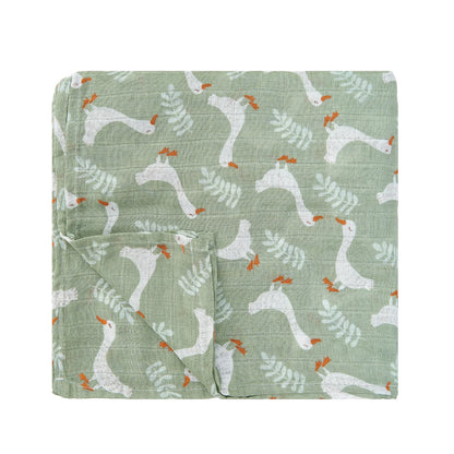 Little Duck Newborn Gauze Swaddle – Baby Wrap & Bath Towel (1 Pc)