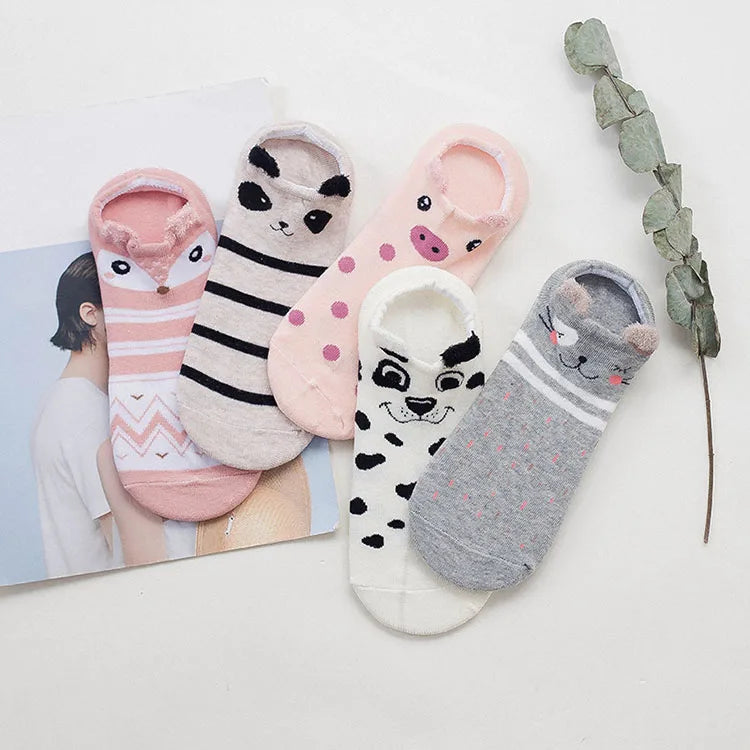 Cute Animal Ear Socks