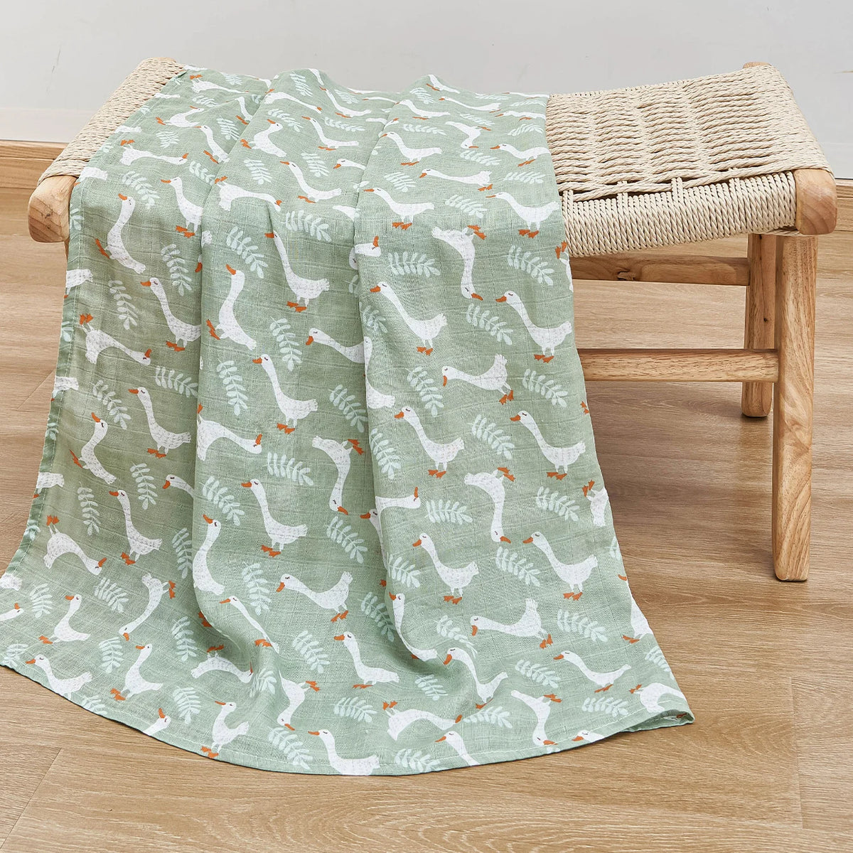 Little Duck Newborn Gauze Swaddle – Baby Wrap & Bath Towel (1 Pc)