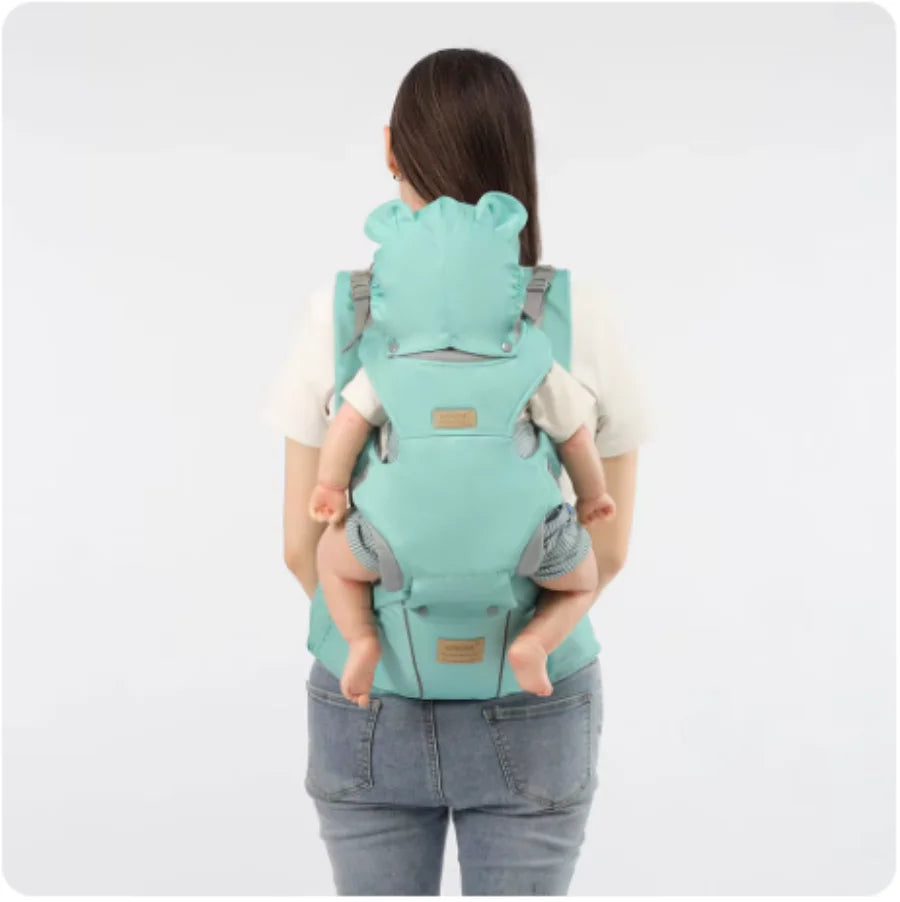 Baby Travel Carrier – 3-in-1 Hipseat Backpack for Newborns