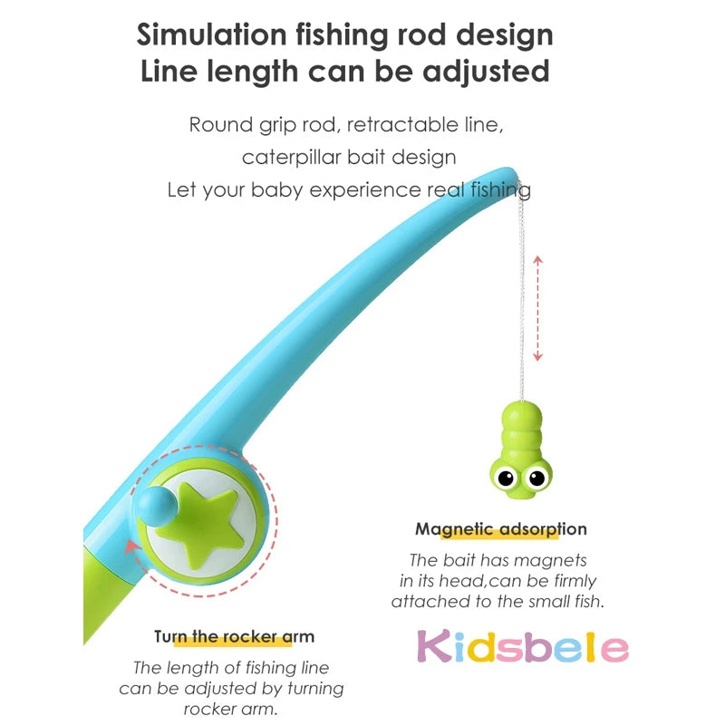 Magnetic Fishing Bath Toy – Fun Water Play for Kids