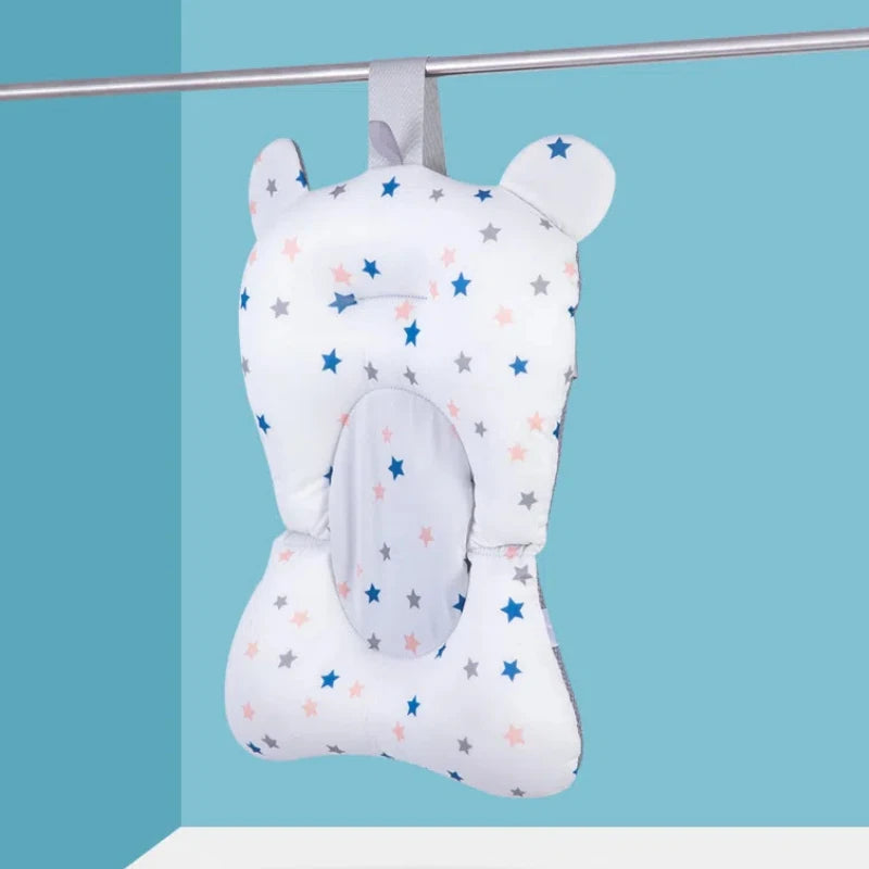 Coussin de bain doux pour bébé – Coussin de siège de baignoire antidérapant pour nourrissons