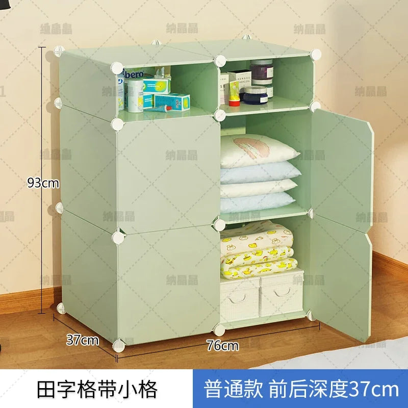 Kids Wardrobe Organizer – Baby Closet & Storage Cabinet