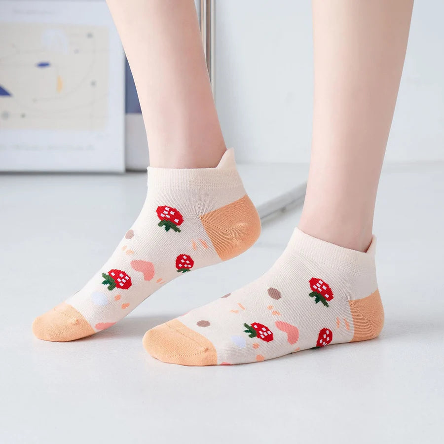 Chaussettes de sport en coton pour femmes