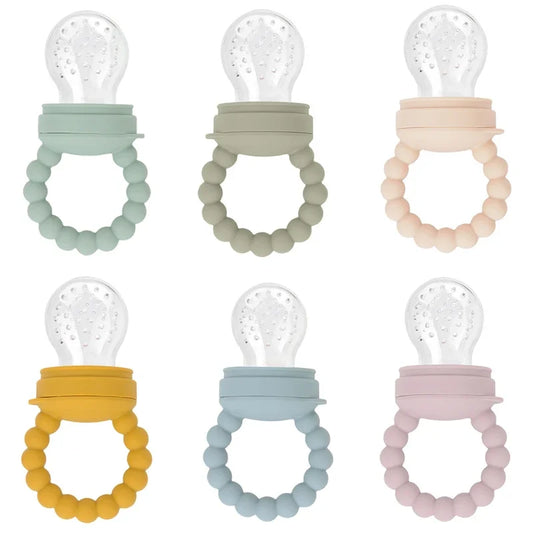 Silicone Baby Fruit Feeder – Mesh Pacifier & Teething Toy