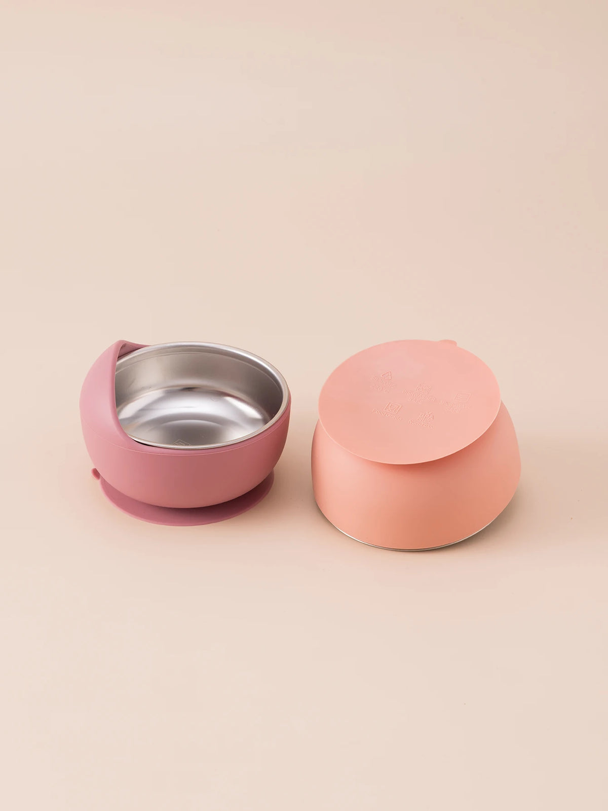 Ensemble d'alimentation pour tout-petits – 3 pièces : bol, cuillère et fourchette pour le sevrage