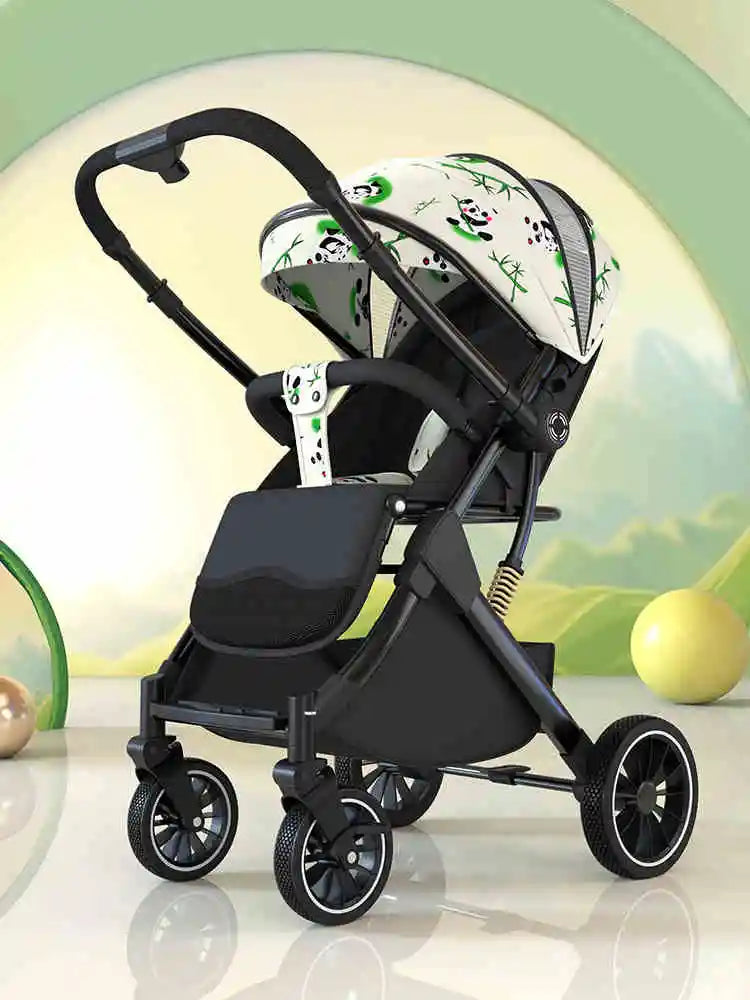 Lightweight Baby Stroller (0–3Y) – Sit & Lie, Multi-Child Comfort