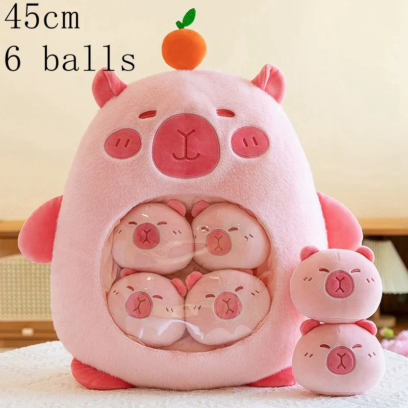 Sac en peluche animal mignon – Mini poupées en peluche