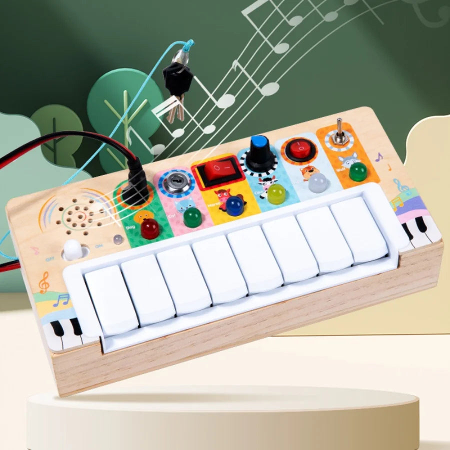 Jouet musical LED Montessori – Apprendre en jouant !
