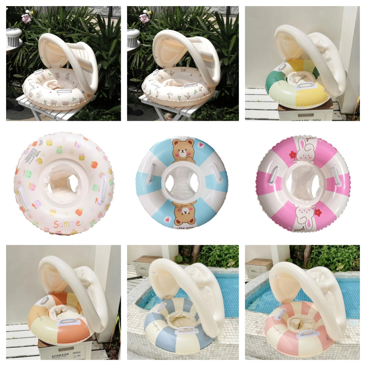 Baby Inflatable Swim Ring Seat – Fun Pool & Beach Float