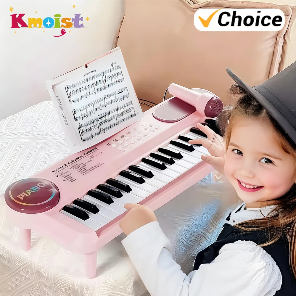 37-Key Electronic Keyboard – Fun & Portable!