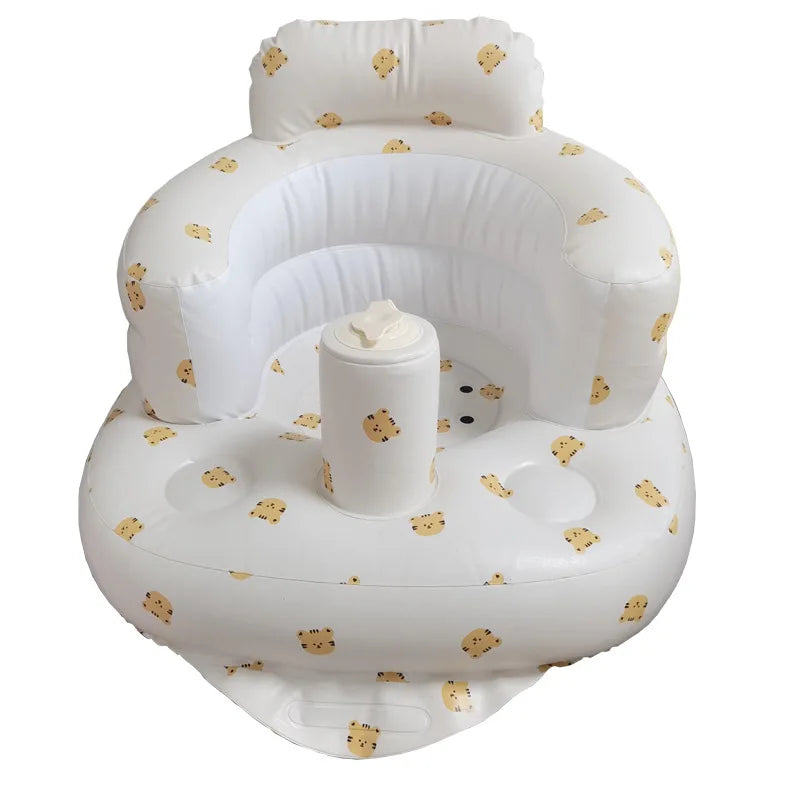 Chaise haute pour bébé avec plateau, baignoire et douche pour tout-petits