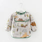 Waterproof Long-Sleeve Baby Feeding Bib (0–2Y)