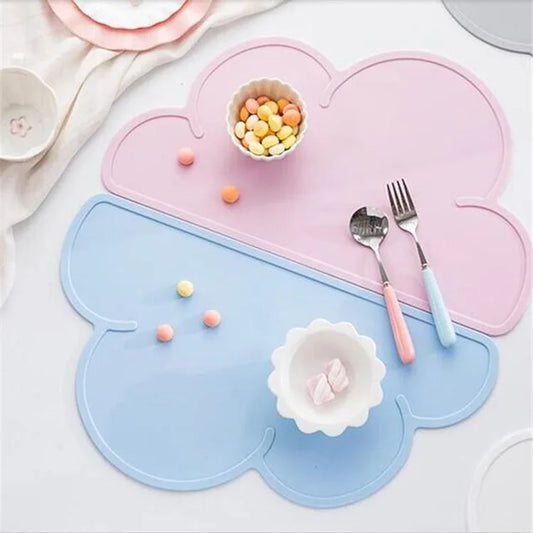 Food-Grade Silicone Kids Placemat – Waterproof Heat-Resistant Table Pad