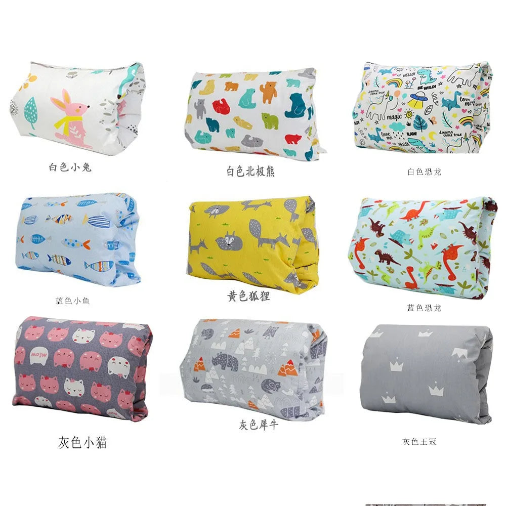 Coussin d'allaitement multi-usage en pur coton avec noyau amovible