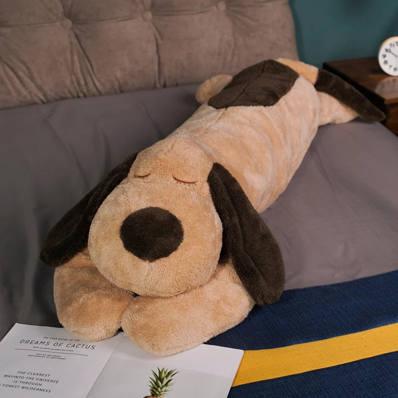 Chiot en peluche géant – Doux et câlin !