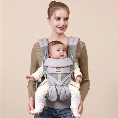 Porte-bébé ergonomique Egobaby – Face à la route et face au dos (0–36 mois)