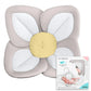 Tapis de bain pour bébé – Siège en peluche Lotus fleuri pour nourrissons