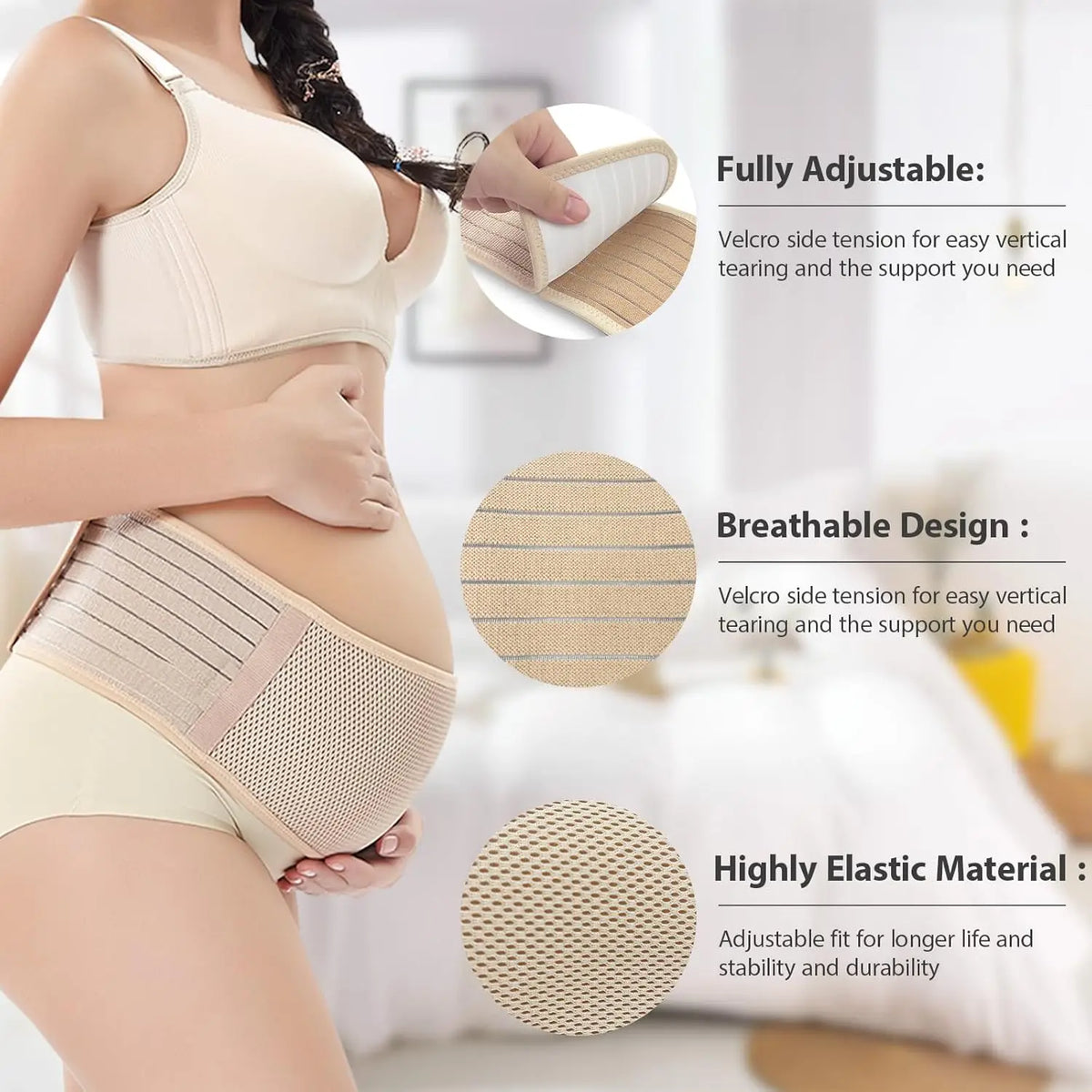 Belly Band for Pregnant Women | Pain Relief & Bump Support Belt