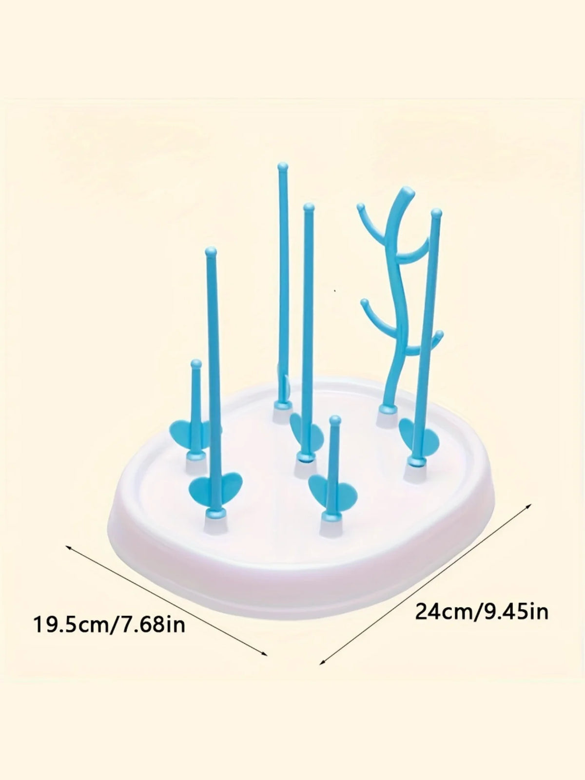 Baby Bottle Holder & Dryer – Detachable Tree-Style Draining Rack