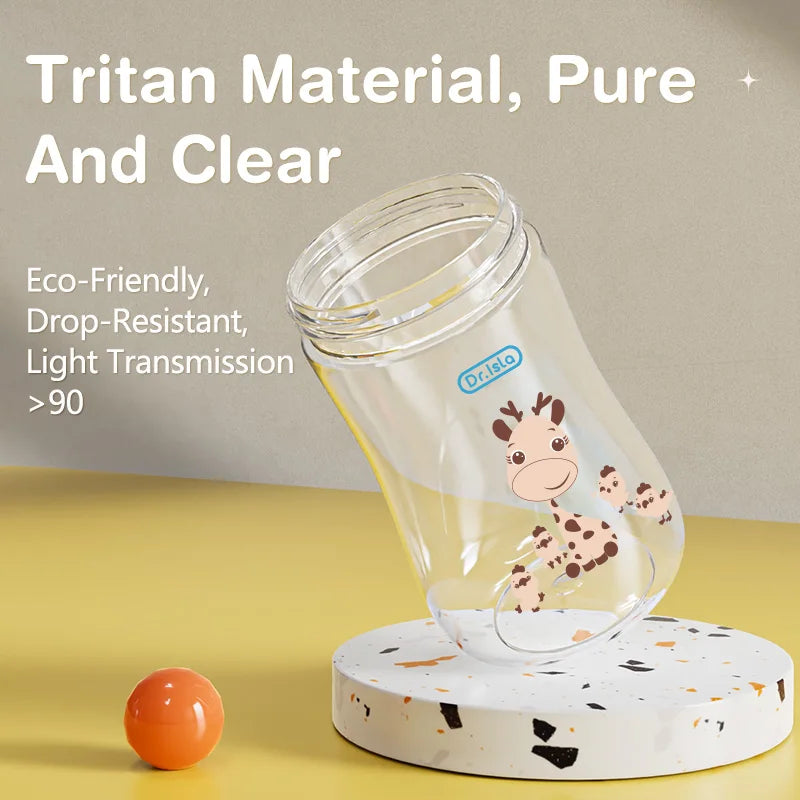 300ml Portable Baby Training Cup – Straw, BPA-Free, Learn-to-Drink Bottle