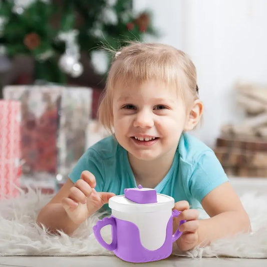 Biberon | Gobelet à bec avec paille et graduations pour bébés de 1 à 3 ans