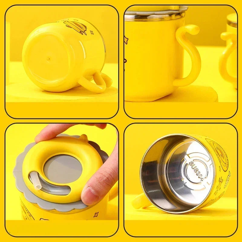 Toddler Water Bottle – 270ML Cartoon Sippy Cup