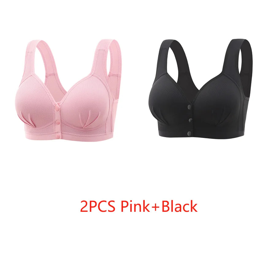 Front-Closure Nursing Bra – Wire-Free Maternity Support