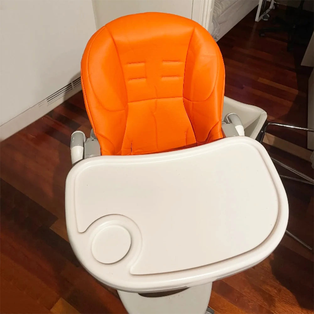 Housse de chaise haute bébé personnalisée – Cuir PU sûr et confortable