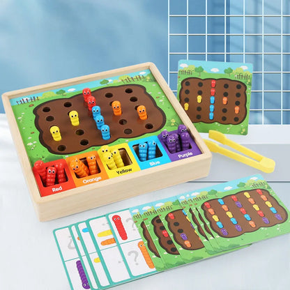 Montessori Bee Clip Beads Toy – Color & Fine Motor Skill Trainer