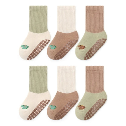 Cartoon Grip Socks for Babies
