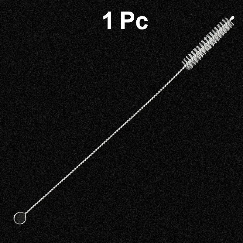 Kids Bottle & Straw Cleaner | Long Handle Stainless Steel Brush, Soft Bristles