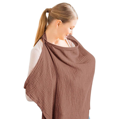 Châle d'allaitement d'extérieur – Couverture d'intimité respirante et ajustable pour les mamans
