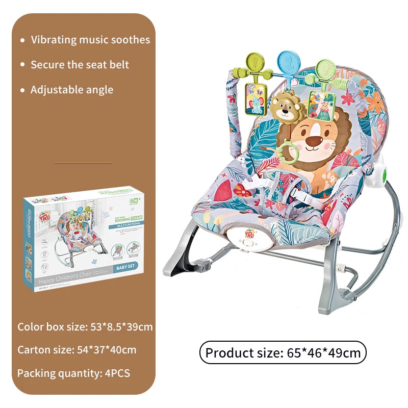 Electric Baby Cradle – Music, Vibration & Toys