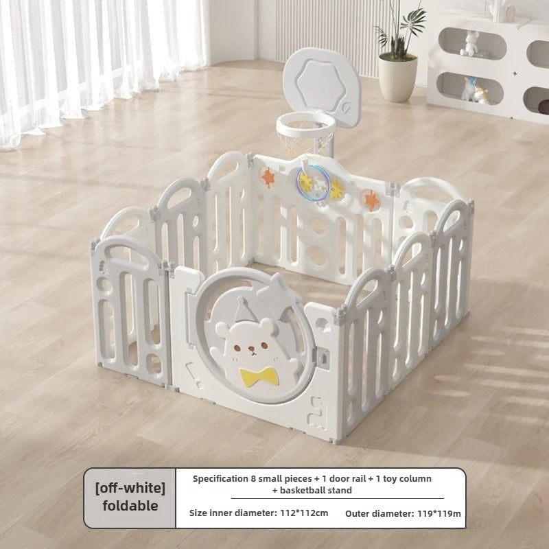 Foldable Baby Safety Fence – Anti-Fall Protection!
