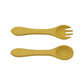 Toddler Meal Set – Non-Slip Silicone Bowl, Spoon & Fork