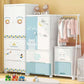Kids Closet Storage – Plastic Cupboard for Home & Living Room