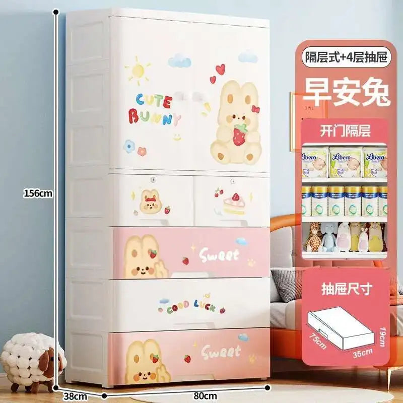 Armoire de rangement pour chambre de bébé