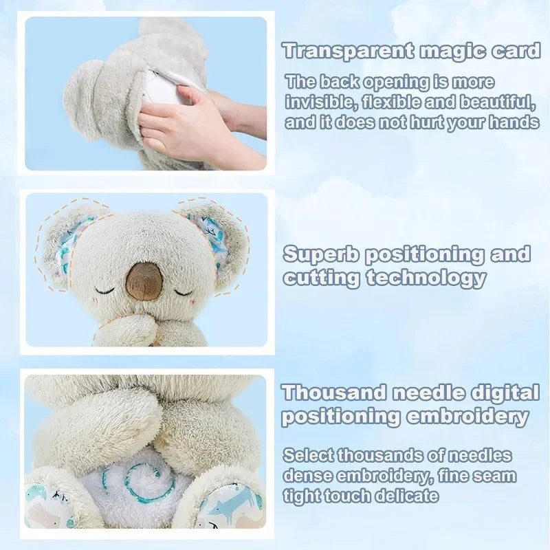 Breathing Koala Elephant – Soothing Sleep Buddy