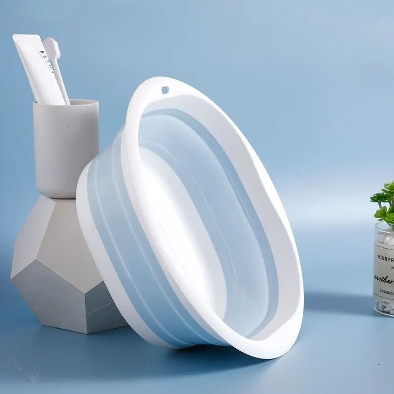Compact Folding Basin – Portable Bath & Laundry Tub