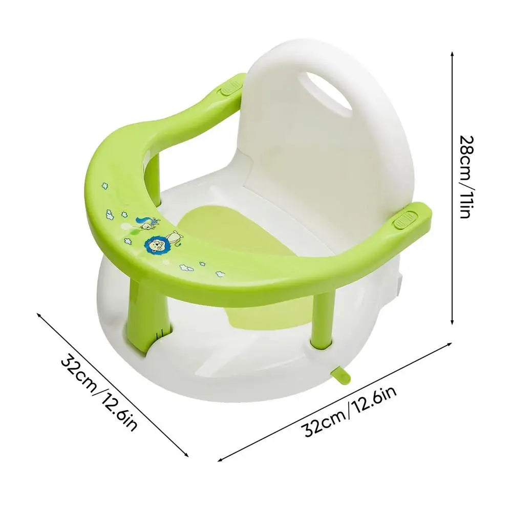 Baby Bath Seat Mat – Foldable, Anti-Slip & Secure