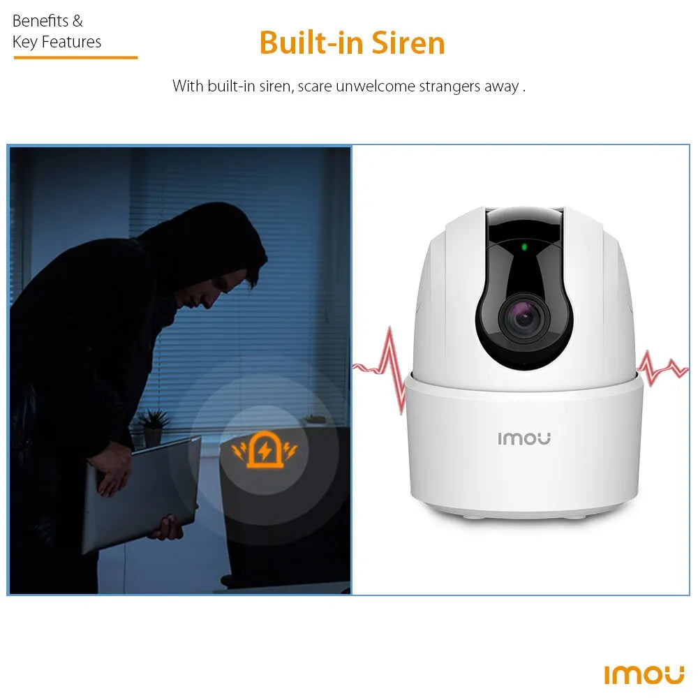 Caméra domestique WiFi 360° IMOU Ranger 2C Vision nocturne