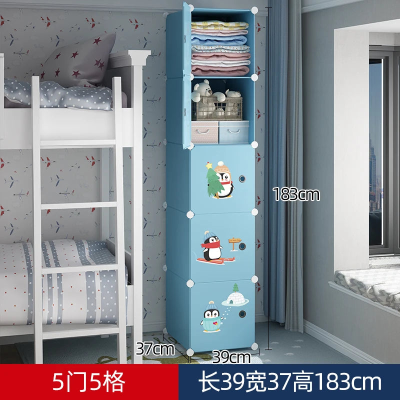 Organisateur de garde-robe pour bébé – Armoires à portes coulissantes pour enfants