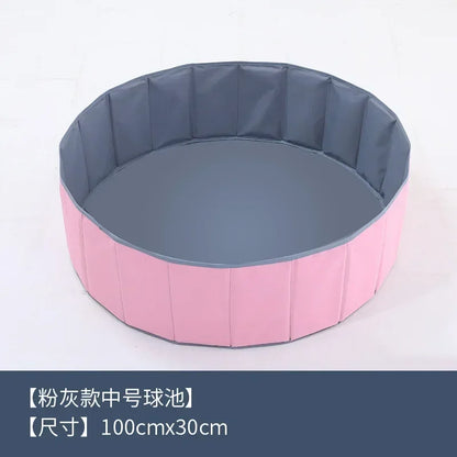 Piscine à balles pliable pour bébé – Du plaisir océanique à tout moment !