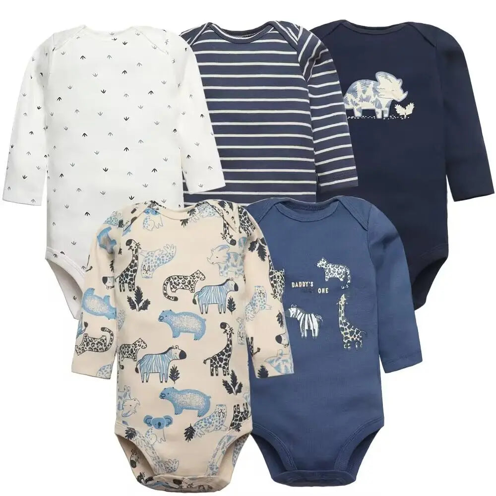 Newborn Cartoon Jumpsuits