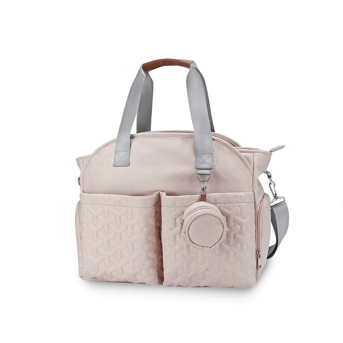 Large Capacity Breast Pump & Diaper Tote – With Pacifier Case