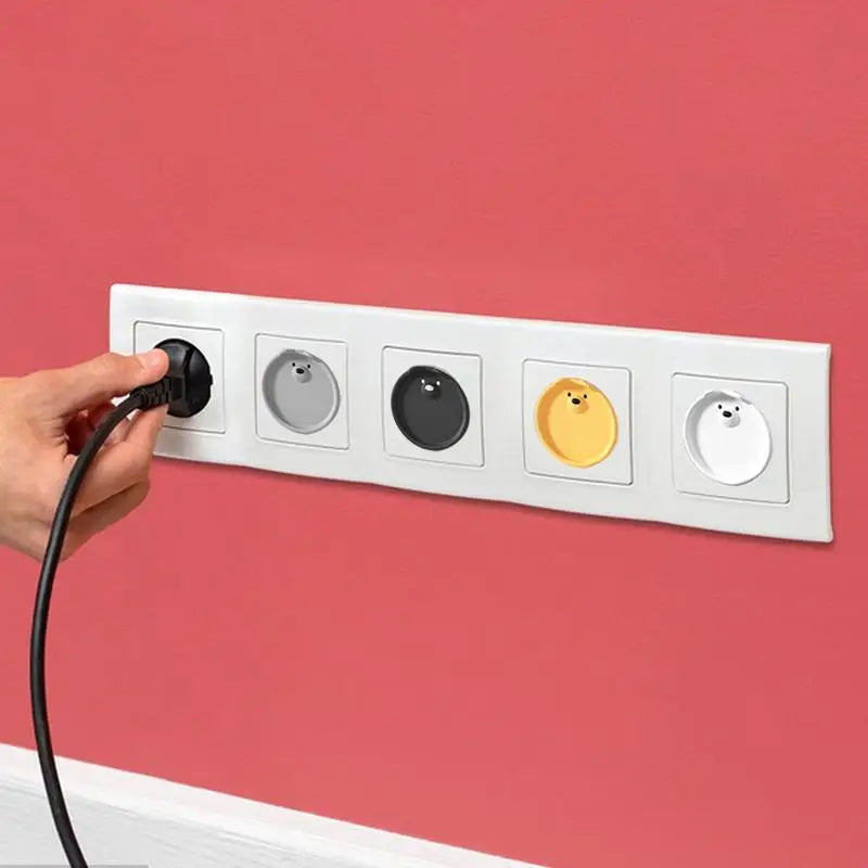 Outlet Safety Covers Baby Silicone Plug Protectors