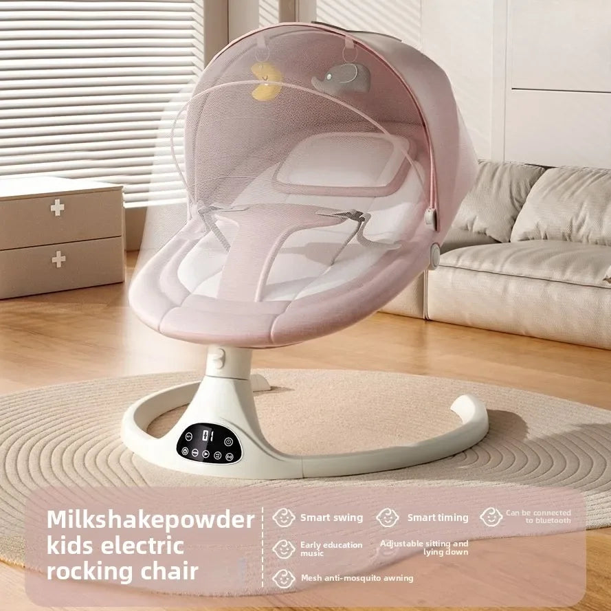 Balancelle électrique pour bébé – Berceau musical et endormisseur