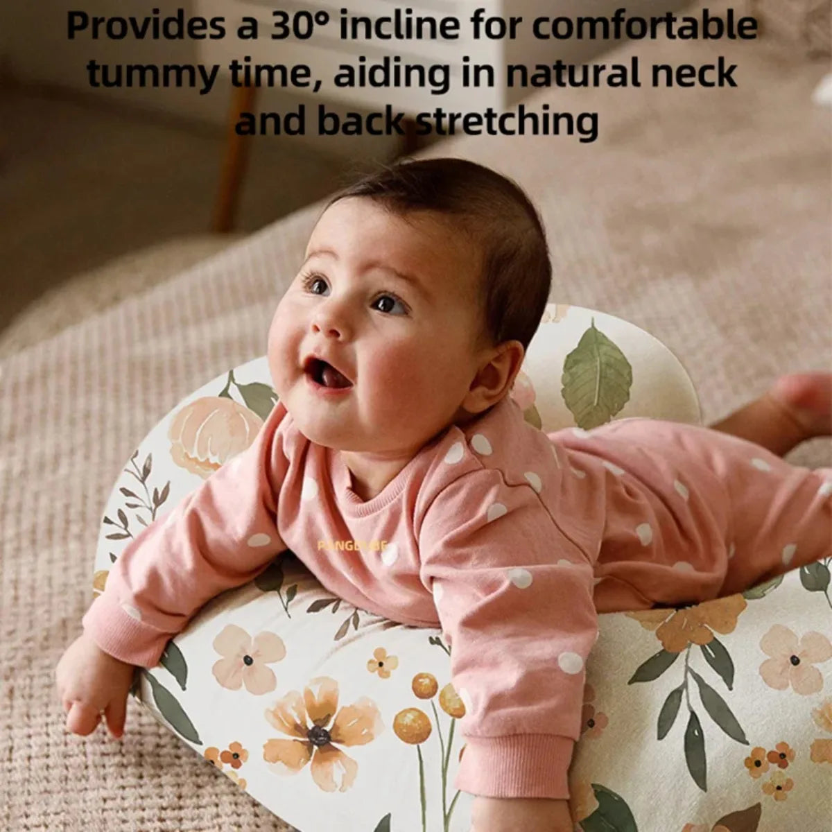 Soft U-Shaped Pillow for Baby Nursing and Pregnancy Comfort
